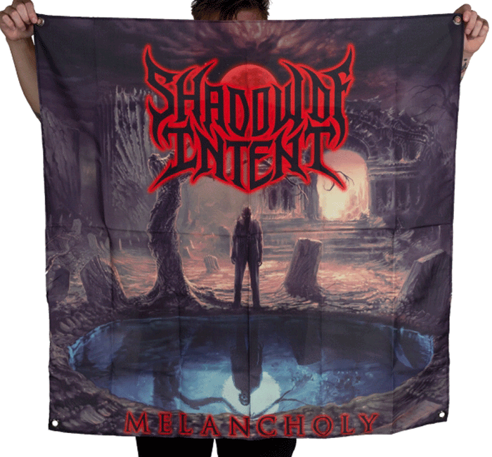 SHADOW OF INTENT (Melancholy) Banner/Flag 3' x 3'