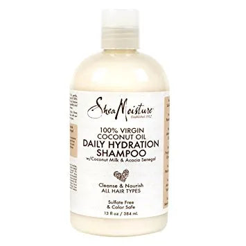 Shea Moisture 100% Virgin Coconut Oil Daily Hydration Shampoo 384ml