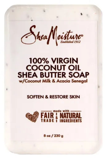 Shea Moisture 100% Virgin Coconut Oil Shea Butter Soap 8oz