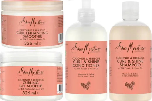 Shea Moisture Coconut & Hibiscus Ultimate Curl & Shine Kit