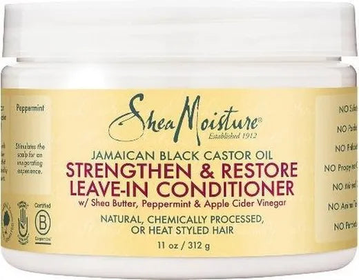 Shea Moisture Jamaican Black Castor Oil Strengthen Leave-In Conditioner 312g
