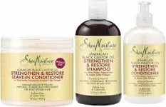 Shea Moisture Jamaican Black Castor Oil Strengthen & Restore Trio Set