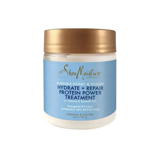 Shea Moisture Manuka Honey & Yogurt Hydrate + Repair Protein Power Treatment 227ml