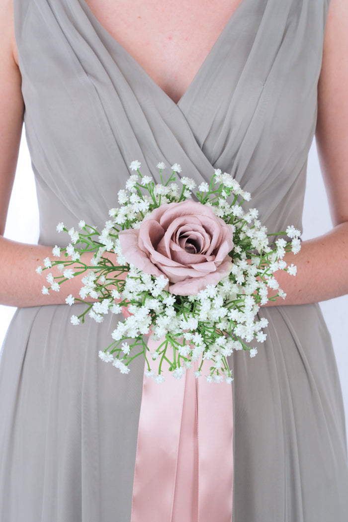 Silk Wedding Bouquet with Babies Breath - $58.50 | Fredy Collection