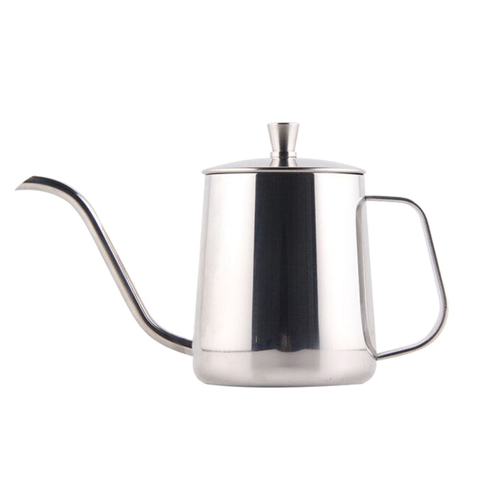 Silver Drip Coffee Kettle