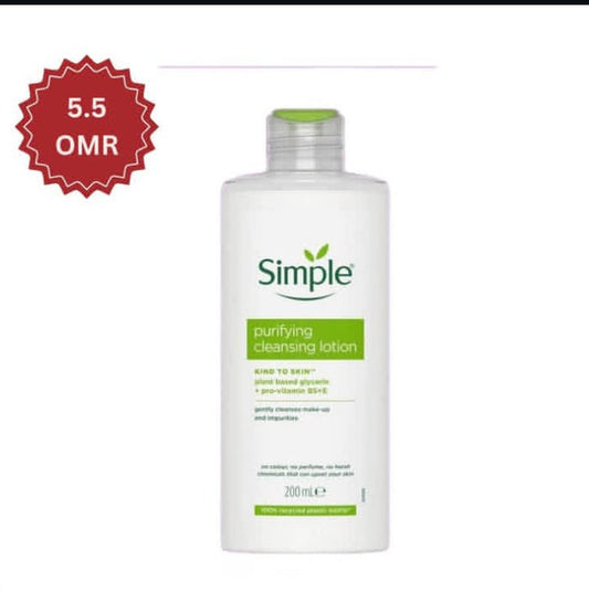 Simple Purifying Cleansing Lotion