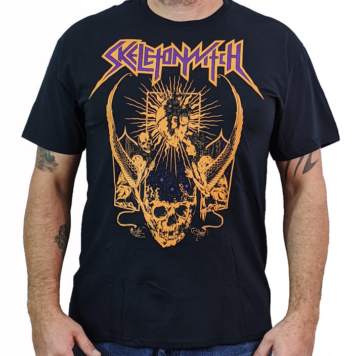 SKELETONWITCH (Blackened Heart) Mens T-Shirt