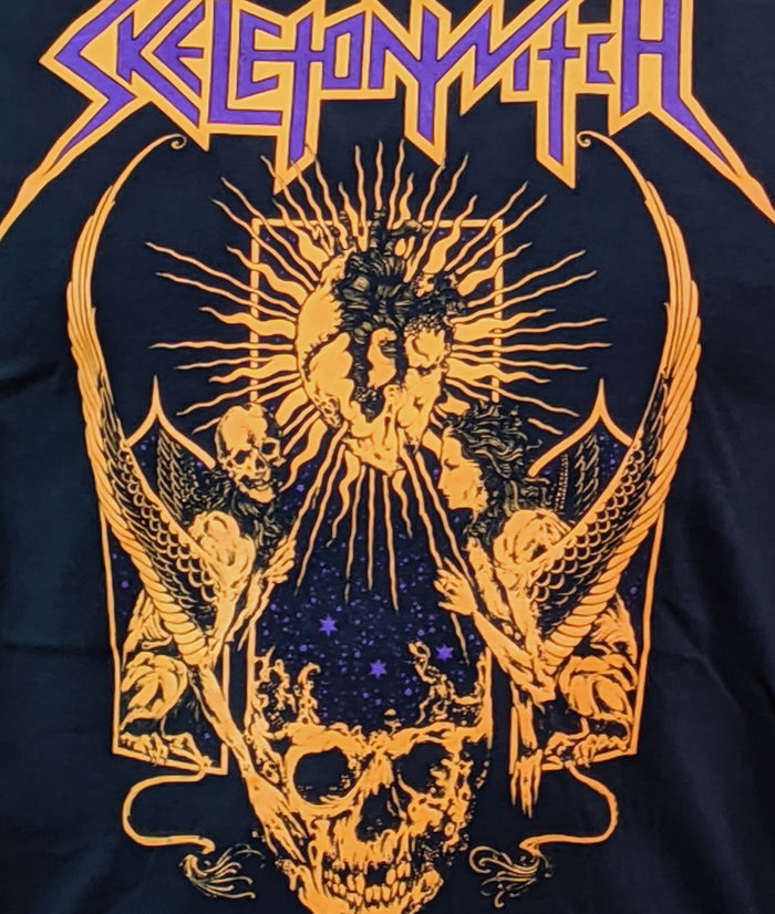 SKELETONWITCH (Blackened Heart) Mens T-Shirt