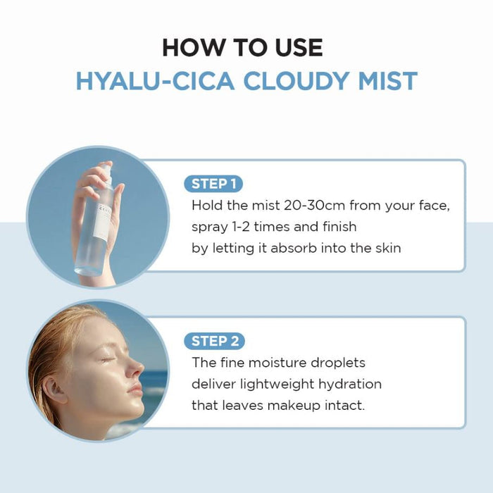 SKIN1004 Madagascar Centella Hyalu-Cica Cloudy Mist 4.05 fl.oz, 120ml