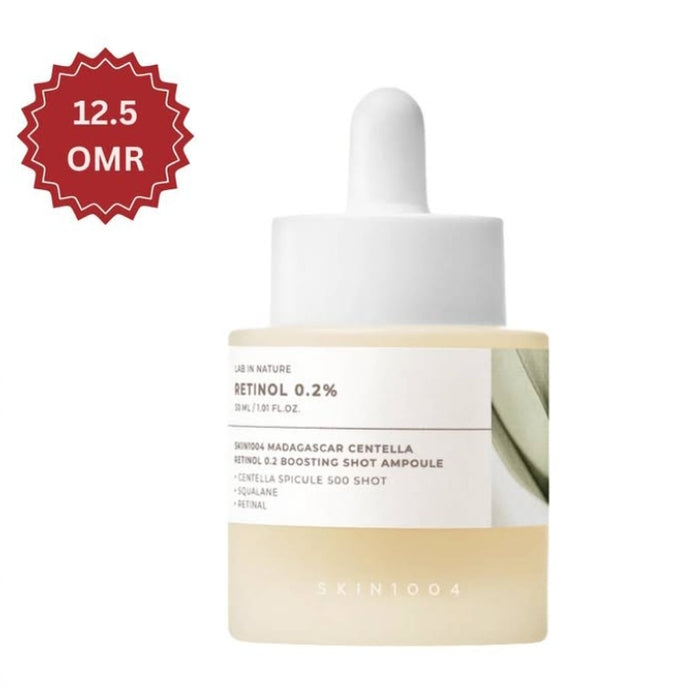 SKIN1004 Madagascar Centella Retinol 0.2% Boosting Shot Ampoule