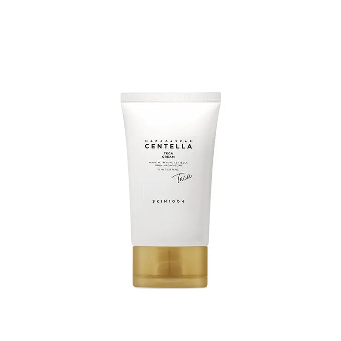 SKIN1004 Madagascar Centella TECA Cream  75mL Korean Lightweight Soothing Cream for Sensitive and Dehydrated Skin