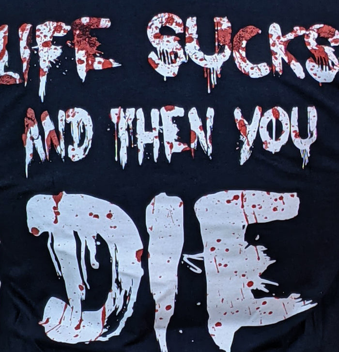 SKINLESS (Life Sucks) Men's T-shirt