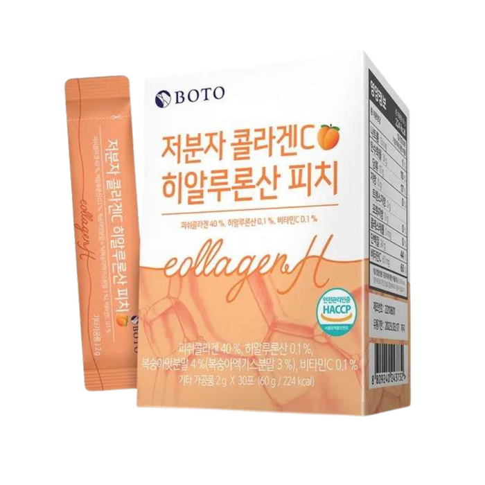 Small Molecular Collagen C Hyaluronic Acid Peach