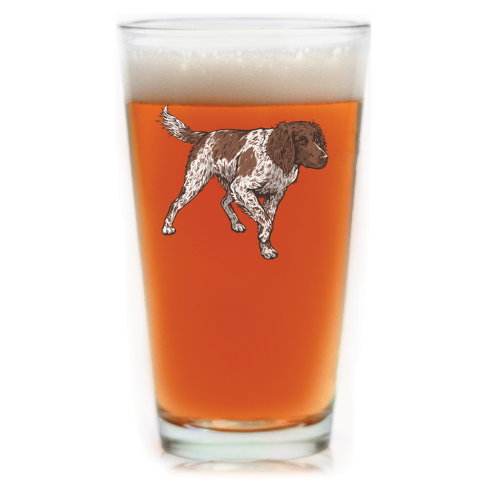 Small Münsterländer Pint Glass