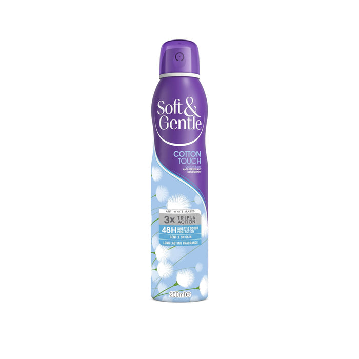 Soft & Gentle Anti-Perspirant Deodorant Spray Cotton Touch 250ml