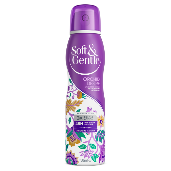 Soft & Gentle Anti-Perspirant Deodorant Spray Orchid Desire 250ml