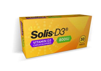 Solis-D3 800iu Tablets 12 Month Supply