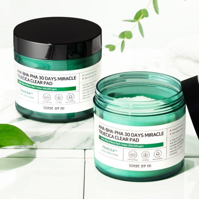 [Somebymi] AHA BHA PHA 30 Days Miracle Truecica Clear Pad 70ea-Luxiface.com