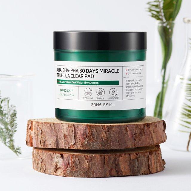 [Somebymi] AHA BHA PHA 30 Days Miracle Truecica Clear Pad 70ea-Luxiface.com