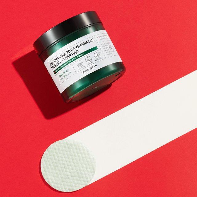 [Somebymi] AHA BHA PHA 30 Days Miracle Truecica Clear Pad 70ea-Luxiface.com