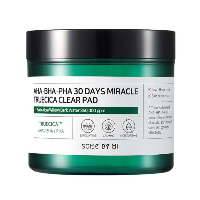 [Somebymi] AHA BHA PHA 30 Days Miracle Truecica Clear Pad 70ea-Luxiface.com