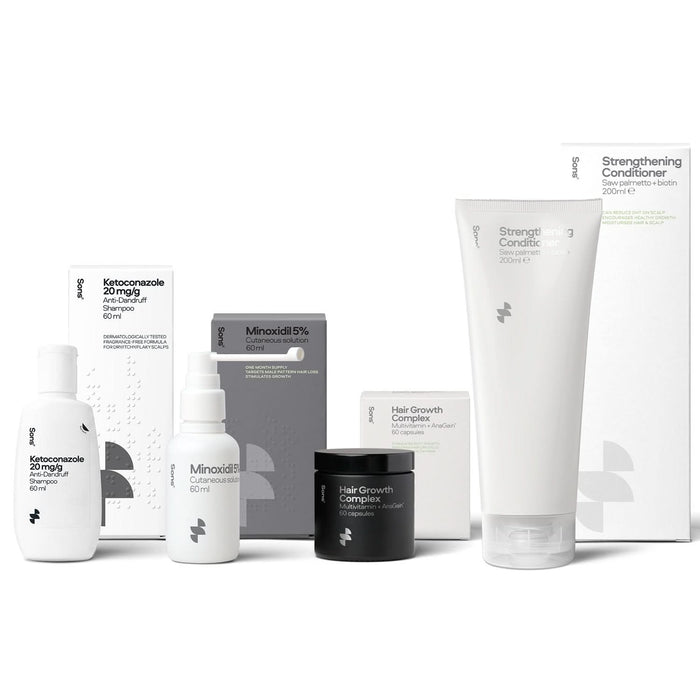 Sons Minodixil, Ketoconazole, Conditioner & Hair Growth Complex Capsules