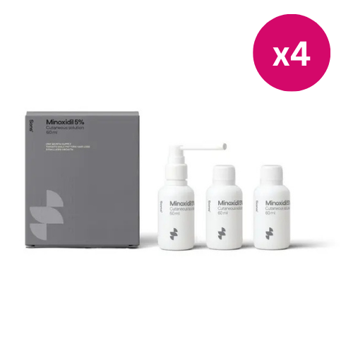 Sons Minoxidil 5% Spray 3 Pack x4
