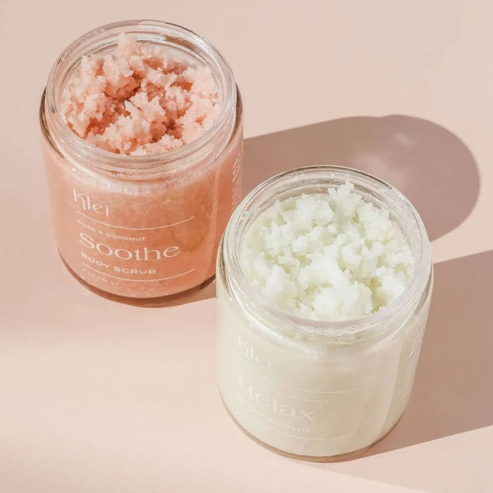 KLEI Beauty | SOOTHE Rose & Coconut Body Scrub
