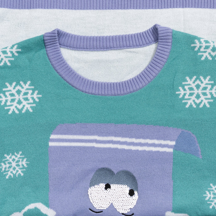 Southpark Towelie Red Eyes Ugly Christmas Sweater