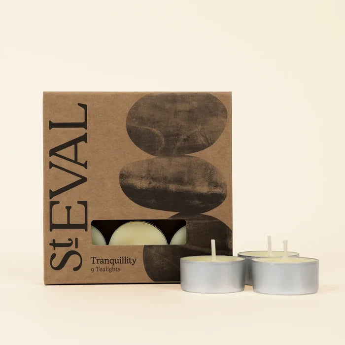 St Eval Tranquillity Tealight Candles - Precious Sparkle