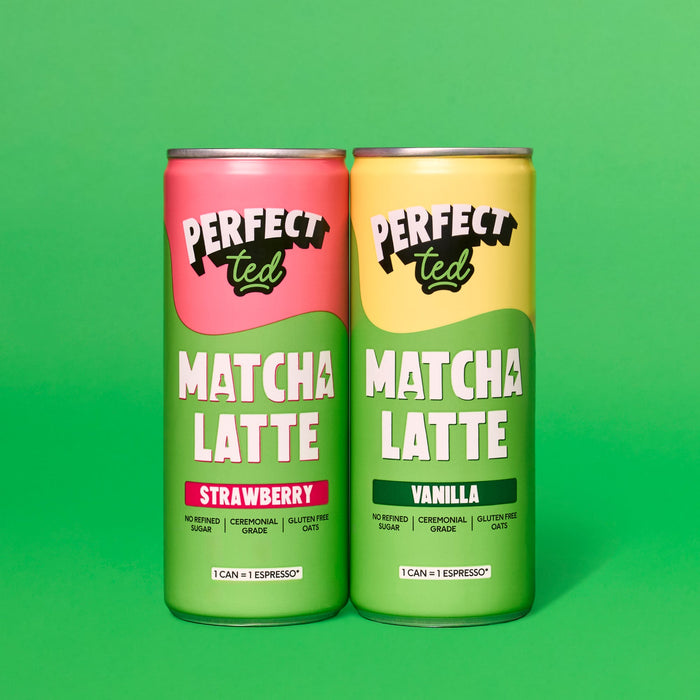 Strawberry Oat Matcha Latte - PerfectTed - Matcha Latte