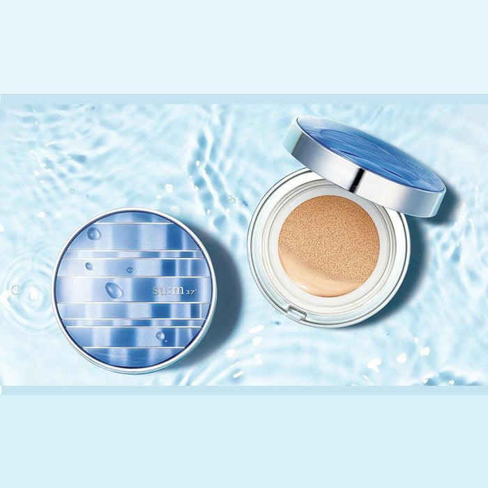 [Su:m37] Water-full CC Cushion Perfect Finish SPF50+/PA+++ -No.1 Light Beige-Luxiface.com