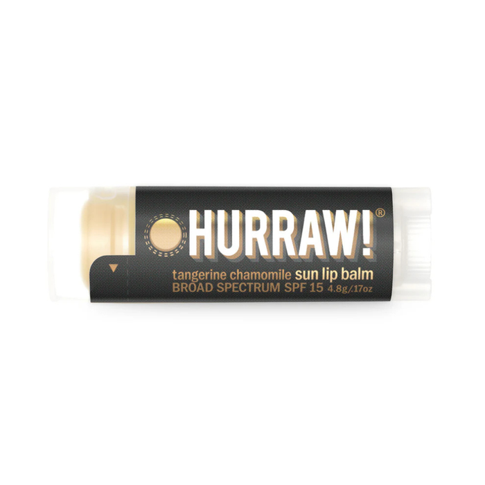 Hurraw! | Sun Lip Balm SPF15 – Tangerine Chamomile