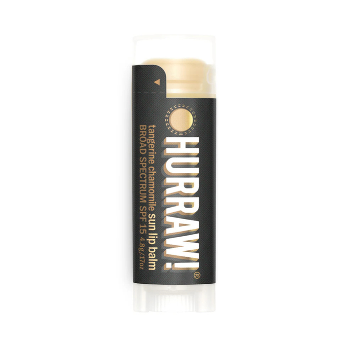 Hurraw! | Sun Lip Balm SPF15 – Tangerine Chamomile