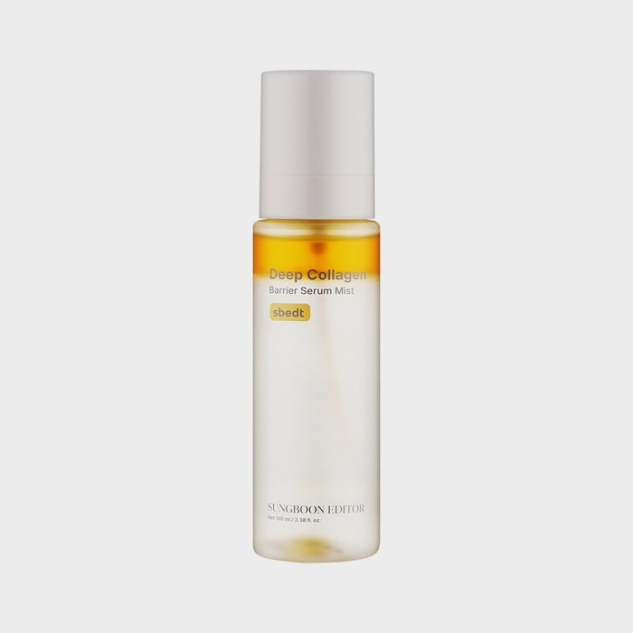 Sungboon Editor Deep Collagen Barrier Serum Mist 95mL Korean lightweight dual-layer serum mist for dehydrated, dull, and mature-looking skin