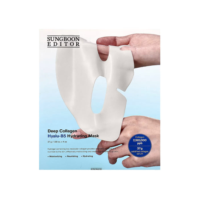 Sungboon Editor Deep Collagen Hyalu-B5 Hydrating Mask 37g*4ea