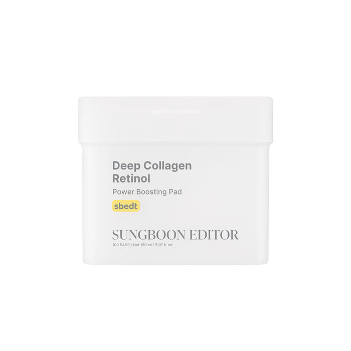 Sungboon Editor Deep Collagen Retinol Power Boosting Pad 150ml(100pcs)