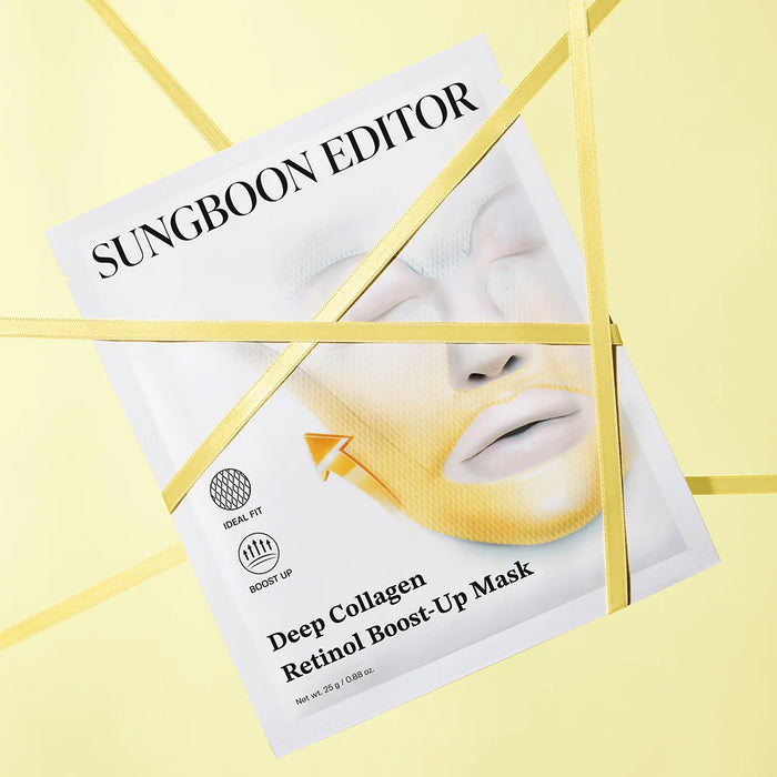 Sungboon Editor Deep Collagen Retinol Tension Boost Up Mask Set 4pcs