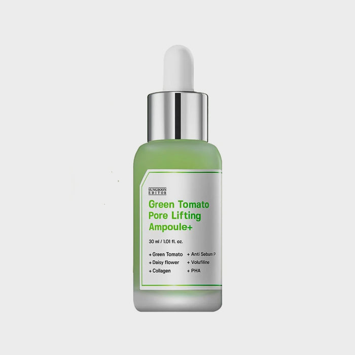 Sungboon Editor Green Tomato Pore Lifting Ampoule+ 30mL Korean serum for pore care