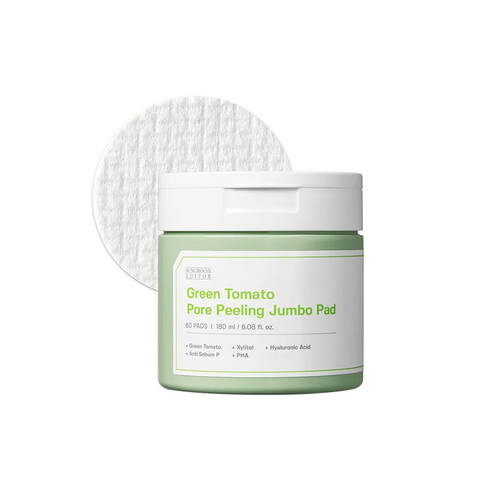 Sungboon Editor Green Tomato Pore Peeling Jumbo Pad