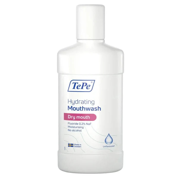 TePe Hydrating Mouthwash Unflavoured 500ml