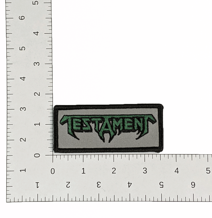 TESTAMENT (Logo) Patch