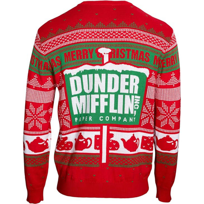 Office Snowy Dunder Sweater Back