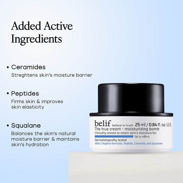 The true cream - Moisturizing Bomb 25 ml
