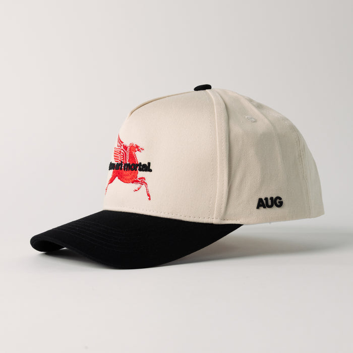 Thou Art Mortal (Creme/Black)