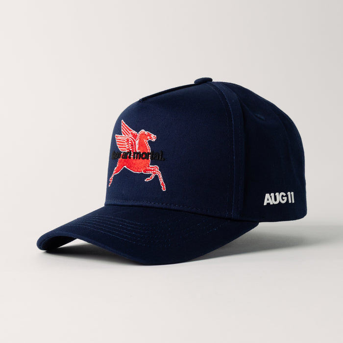 Thou Art Mortal (V2) Snapback (Navy/Stealth)