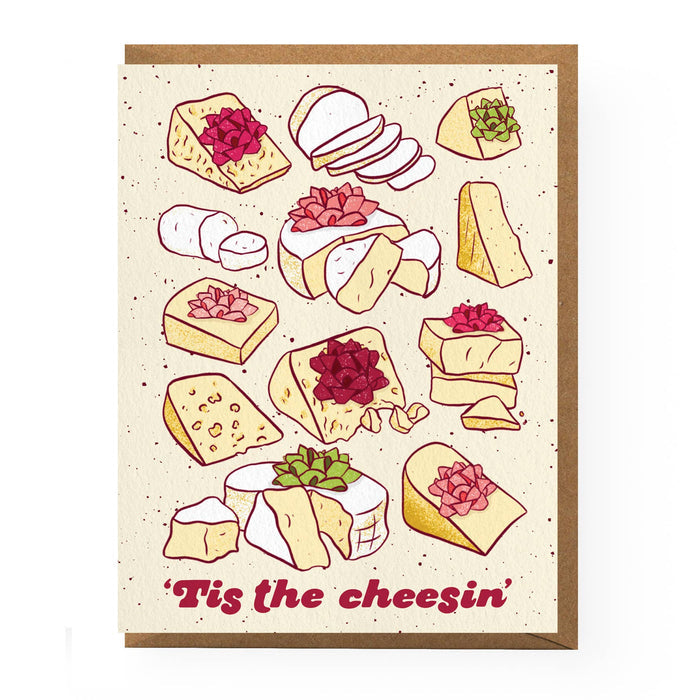 'Tis The Cheesin' Holiday Card