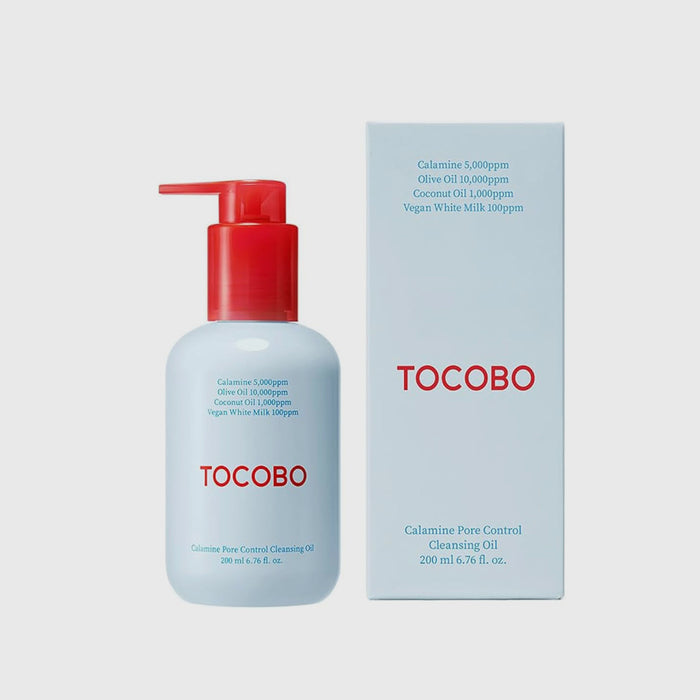 TOCOBO Calamine Pore Control Cleansing Oil asian authentic genuine original korean skincare montreal toronto calgary canada thekshop thekshop.ca natural organic vegan cruelty-free cosmetics kbeauty vancouver free shipping clean beauty routine skin makeup kpop stayz stan fandom photocard stray kids treasure ateez atiny dix30 brossard