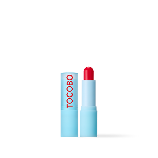 [Tocobo] Glass Tinted Lip Balm 011 FLUSH CHERRY 3.5g-Luxiface.com