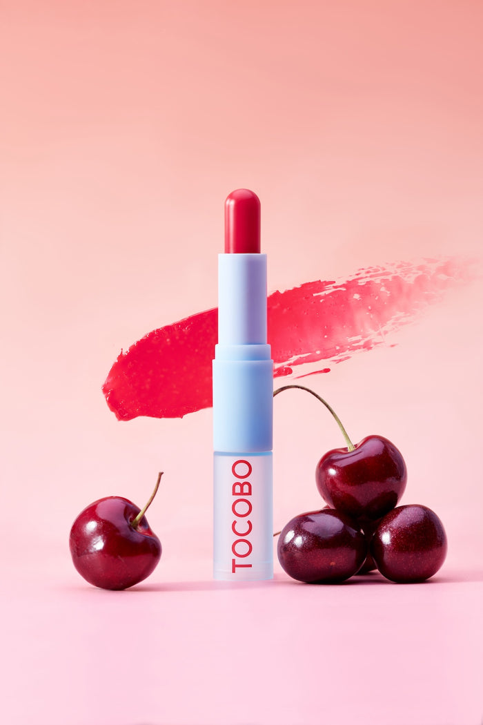 [Tocobo] Glass Tinted Lip Balm 011 FLUSH CHERRY 3.5g-Luxiface.com